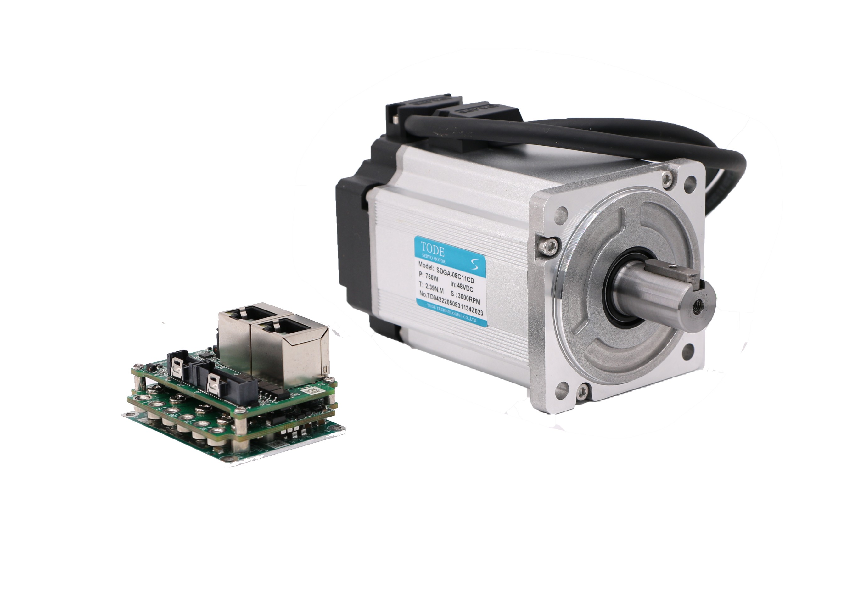 80法蘭750w絕對(duì)值直流伺服